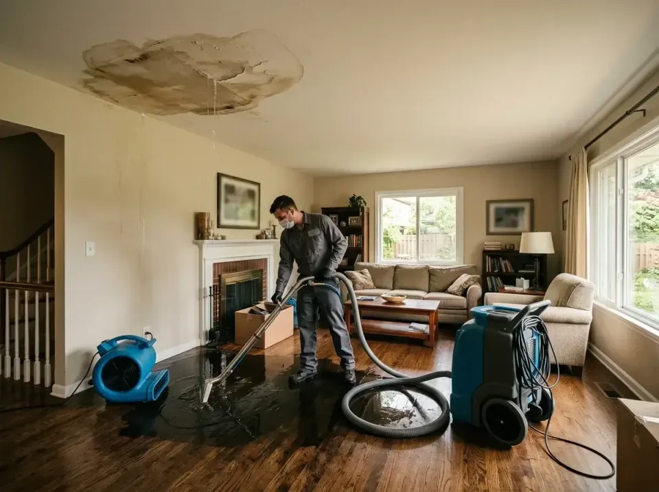 attic-pipe-burst-ceiling-drip-008 — frequently asked questions, Water Damage Restoration & Carpet Care in Palatine, IL